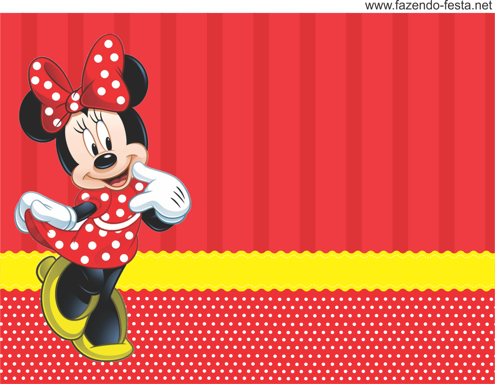 Minnie Mouse Papel Digital