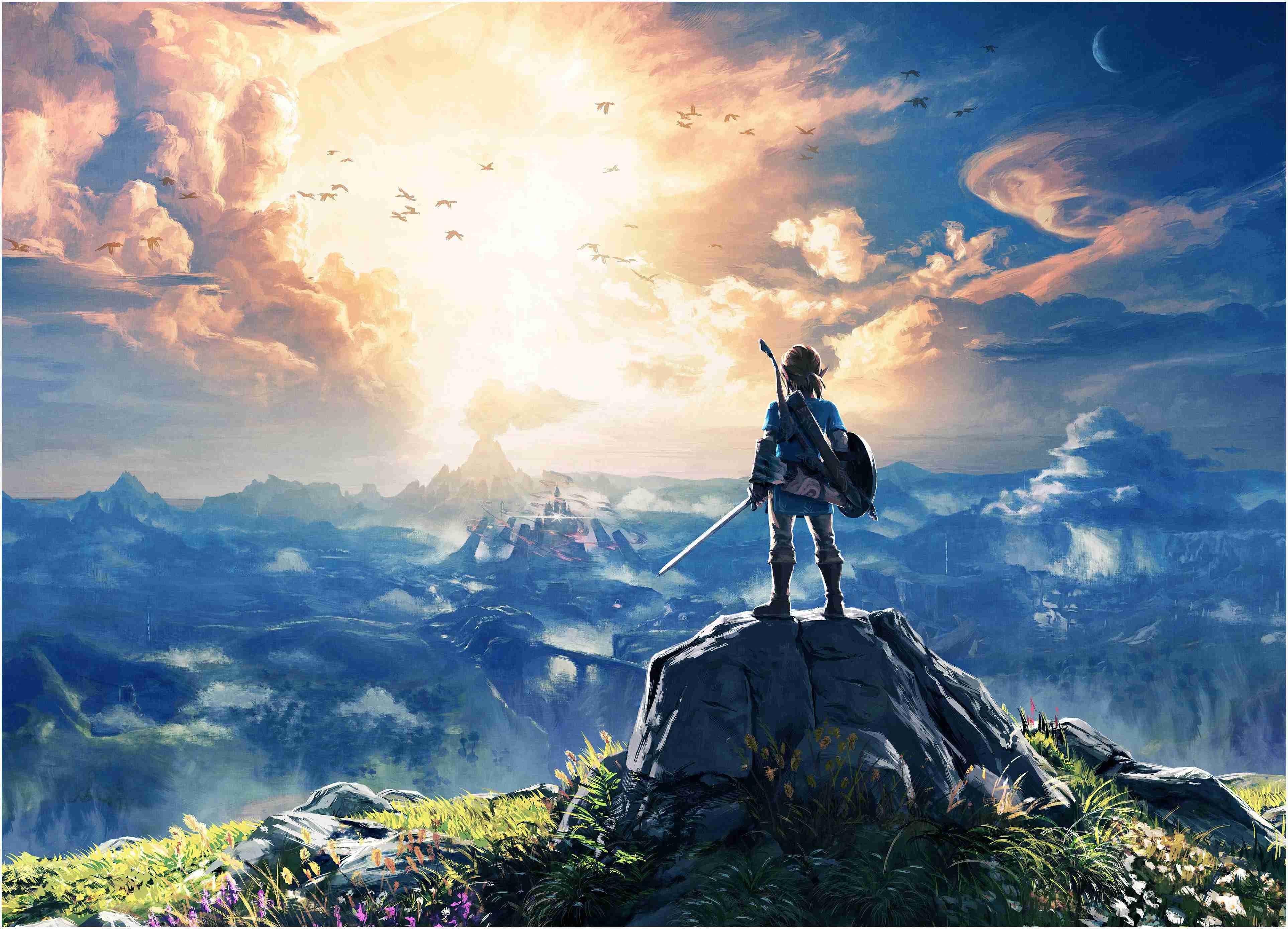 Download Awesome Breath Of The Wild Wallpaper Download Free - Legend Of