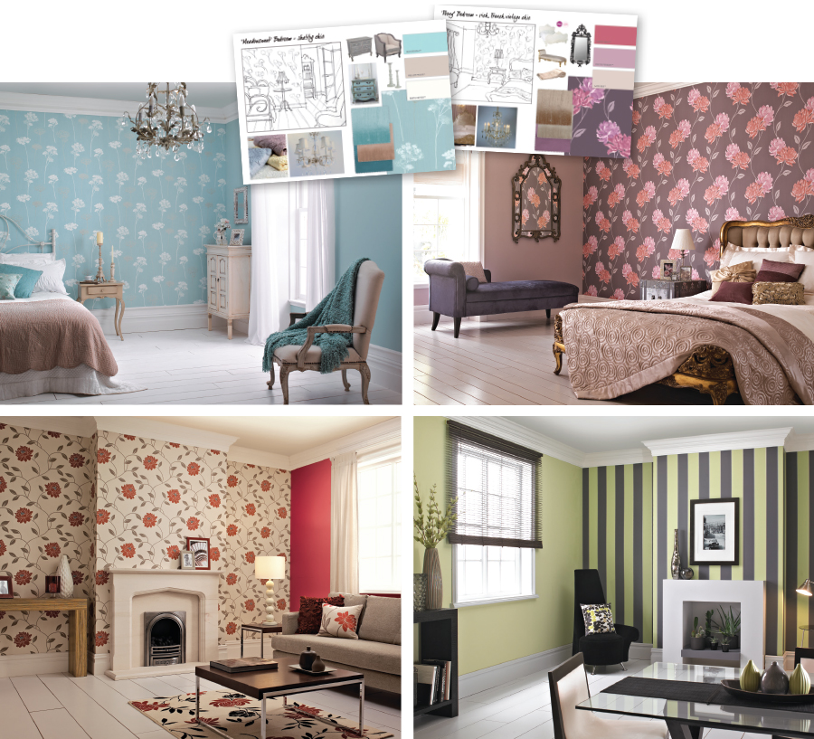 Dulux Feature Wallpaper Design Group International - Wallpaper ...