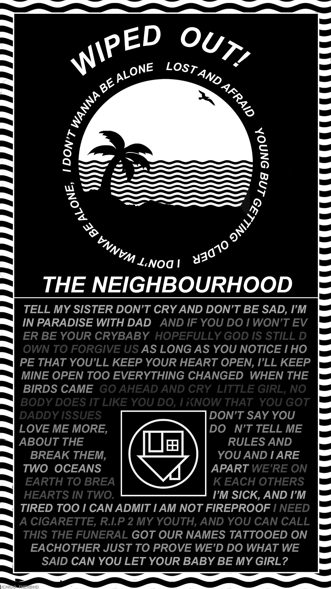 Download This Is A Nbhd Wiped Out Inspired Phone Wallpaper - Wiped Out ...