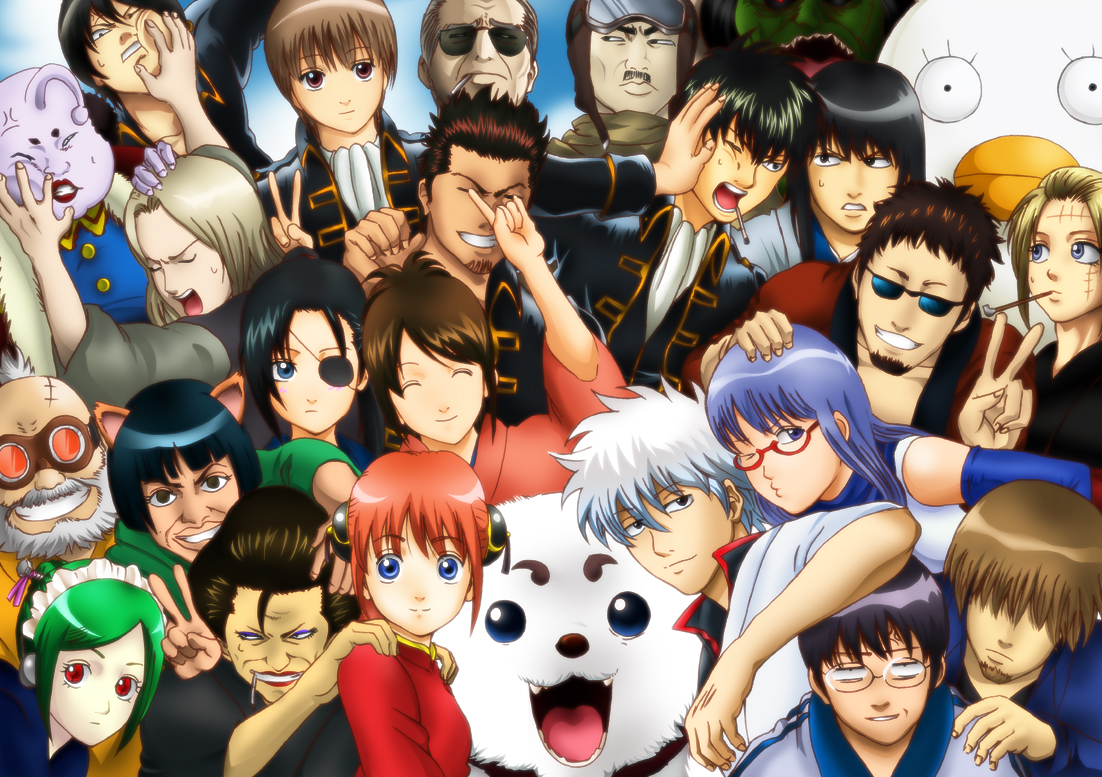 Gintama Characters Hd Wallpaper Backgrounds Download