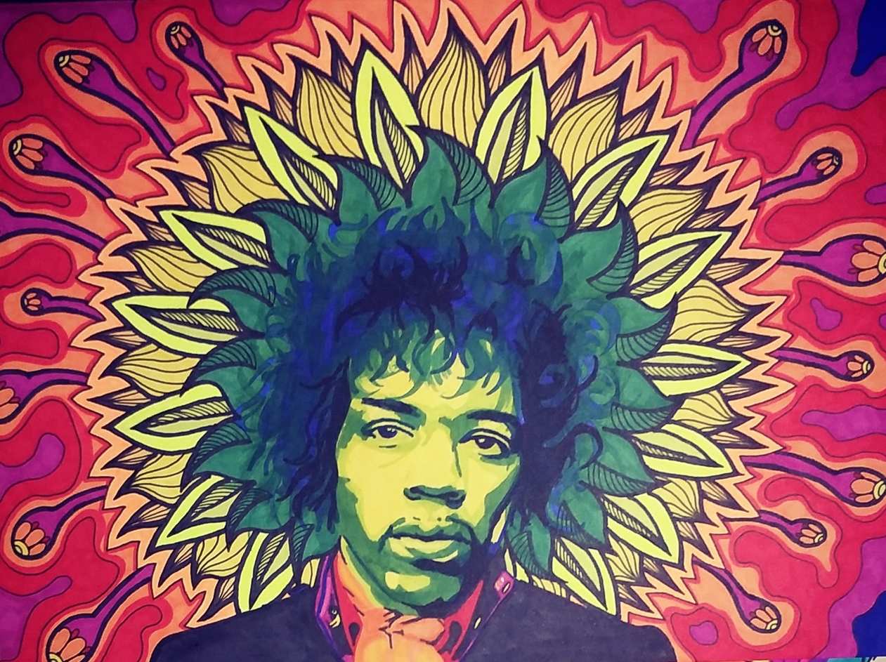 Jimi Hendrix Wallpaper , HD Wallpaper & Backgrounds