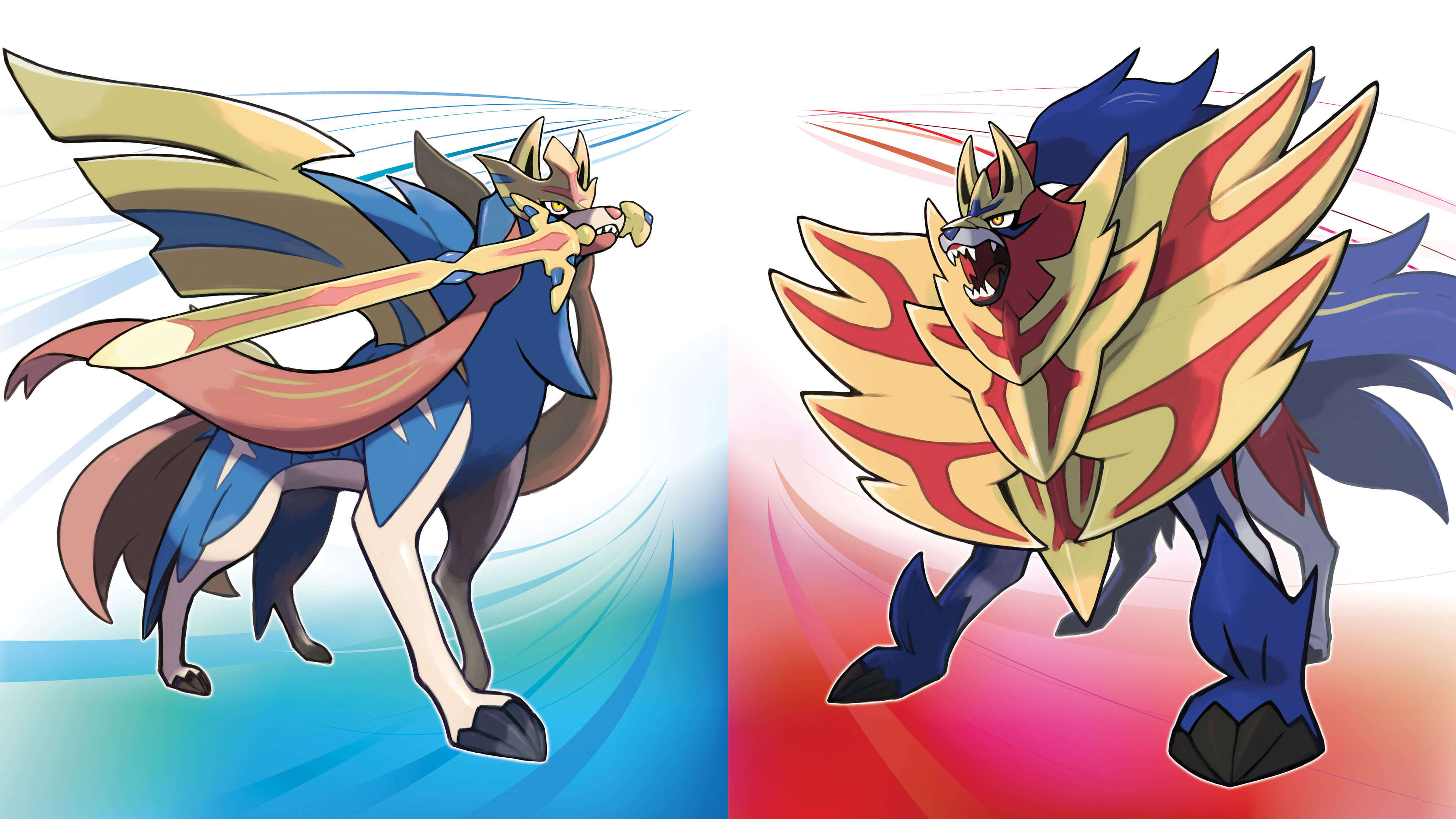 Pokemon Sword And Shield Zacian And Zamazenta Uhd 4k What S The Difference Between Pokemon Sword And Shield 3020044 Hd Wallpaper Backgrounds Download