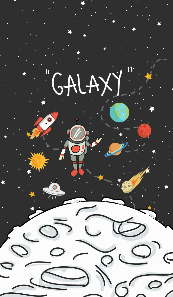 Download Space Galaxy Wallpaper Cartoon On Itl.cat