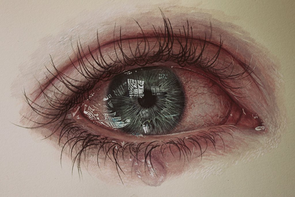 Crying Sad Eyes Wallpaper Crying Eye Drawing Color 381033 HD 