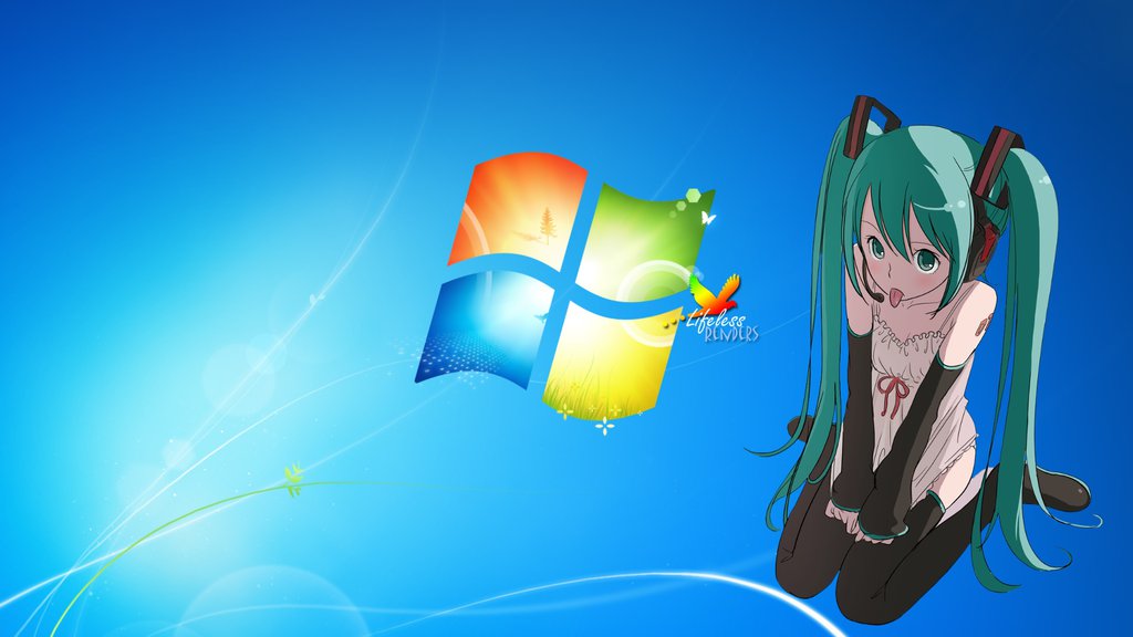 Miku Live Wallpaper - Hatsune Miku Windows 7 (#391370) - HD Wallpaper ...
