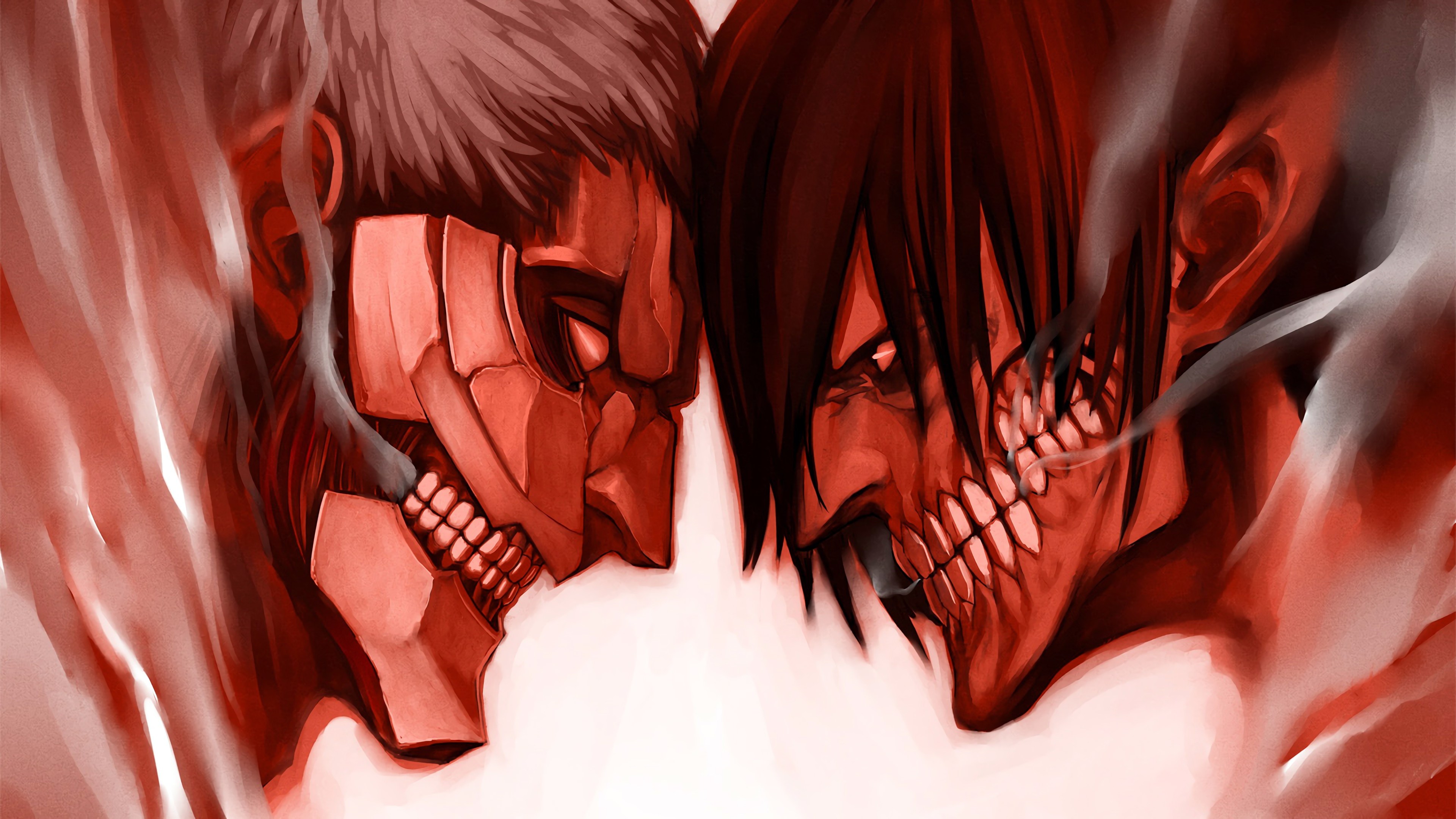 Download Attack On Titan Wallpaper Hd Levi Google Search Aot - Eren Vs