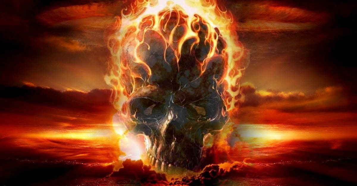 Skull Explosion - Blue Flames Wallpaper Hd (#483053) - HD Wallpaper ...