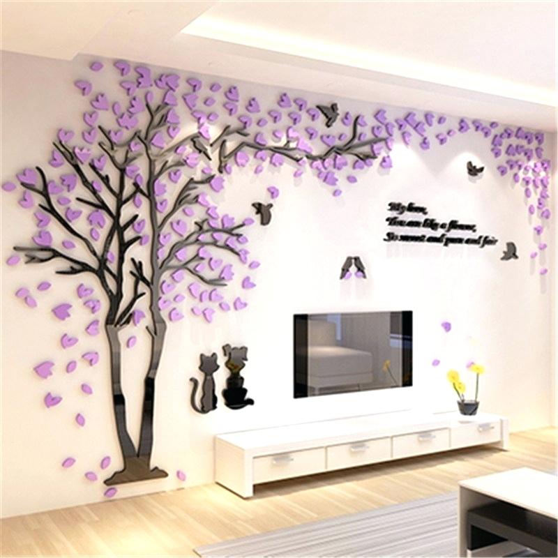 Download 3d Wallpaper Sticker Wall Art 3d Acrylic Wall Stickers ...