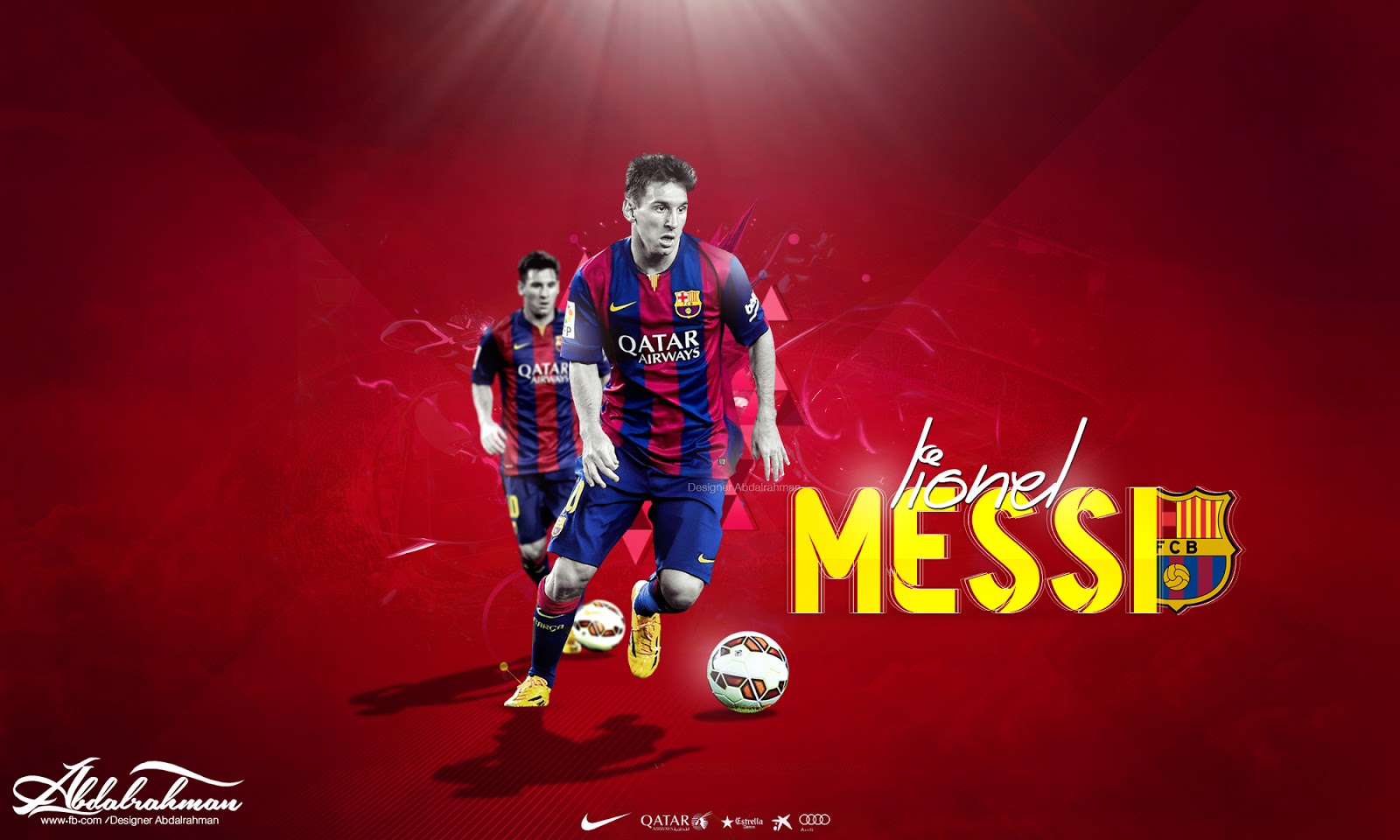 Download Fcbarcelona Wallpaper - Lionel Andres Messi 2015 On Itl.cat