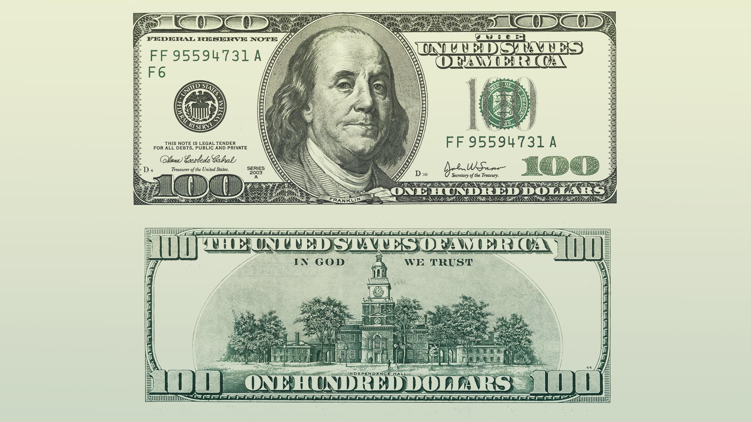 100 Dollar Bills Printable