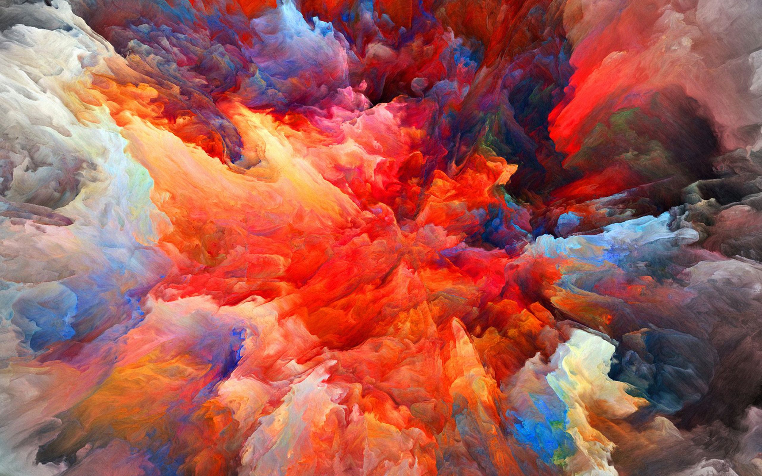 Download Paint Explosion Wallpaper 4k On Itl.cat